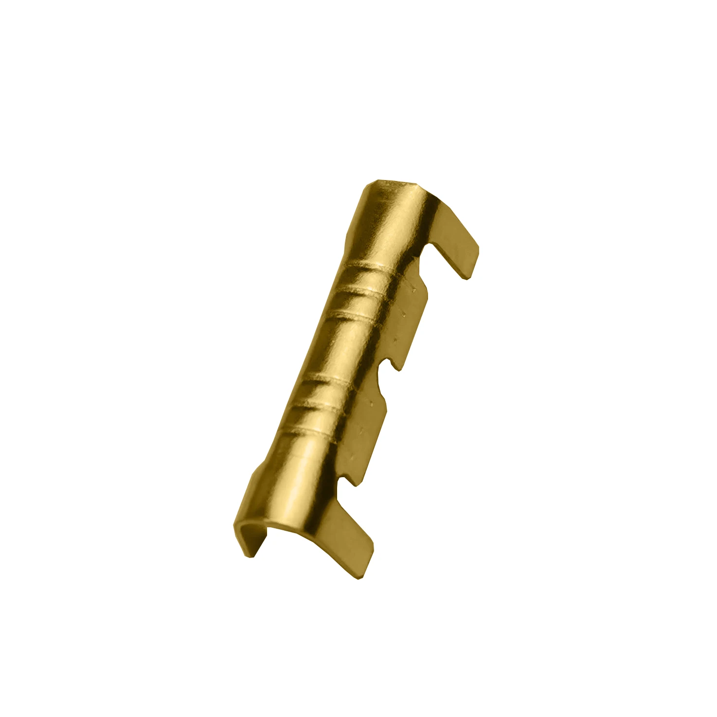 100Pcs DJ453 Double U-shaped Parallel Terminal Tab Cold Inserts Connectors Cold Terminal Small Teeth Fascia Terminal,0.5-1.5mm2