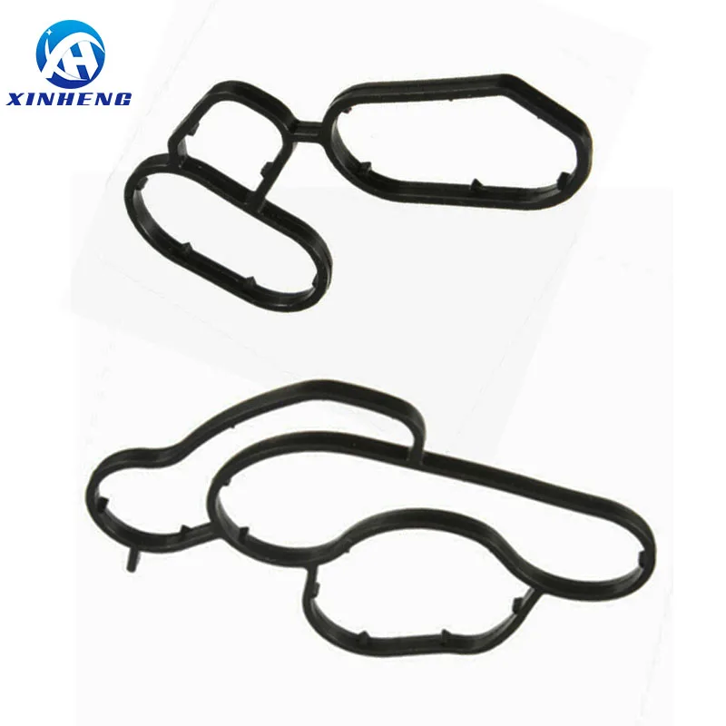 

11427508970 11427508971 2pcs New Seals Oil Filter Gaskets Heat Exchangers Seals for BMW E81 E87 E46 E60 E90 E83 E84