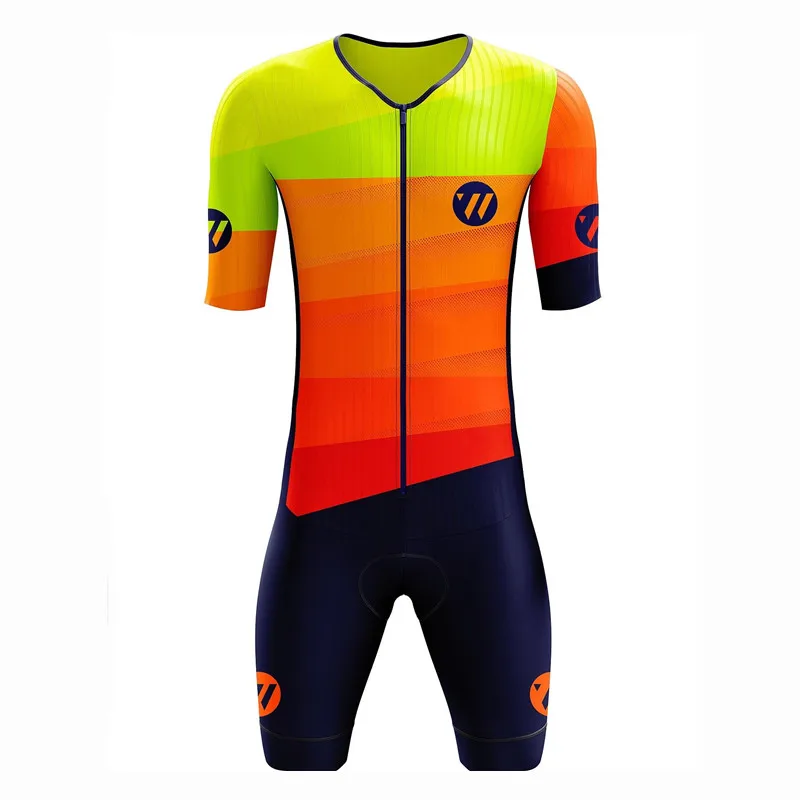 Cycling ironman triathlon suit high quality bike clothing ropa ciclismo bicycle skinsuit non-slip webbing mtb apparel