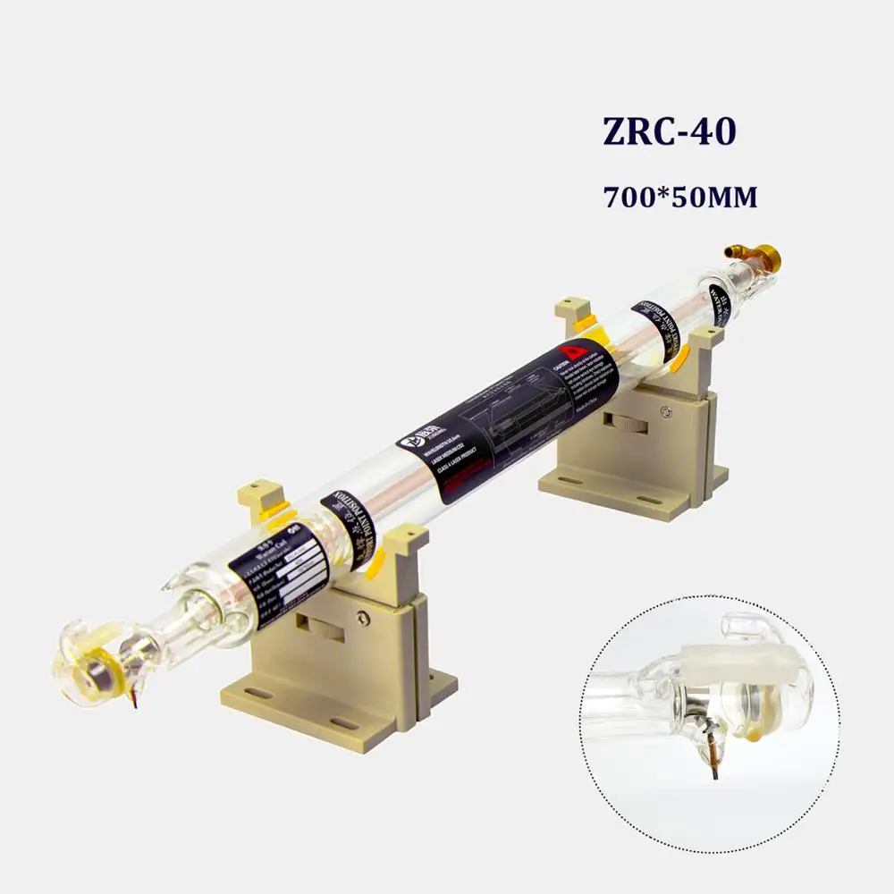 Tubo Laser 700Mm tubo Laser Co2 prezzo di fabbrica 40W 50W tubo Laser Co2 pallaong
