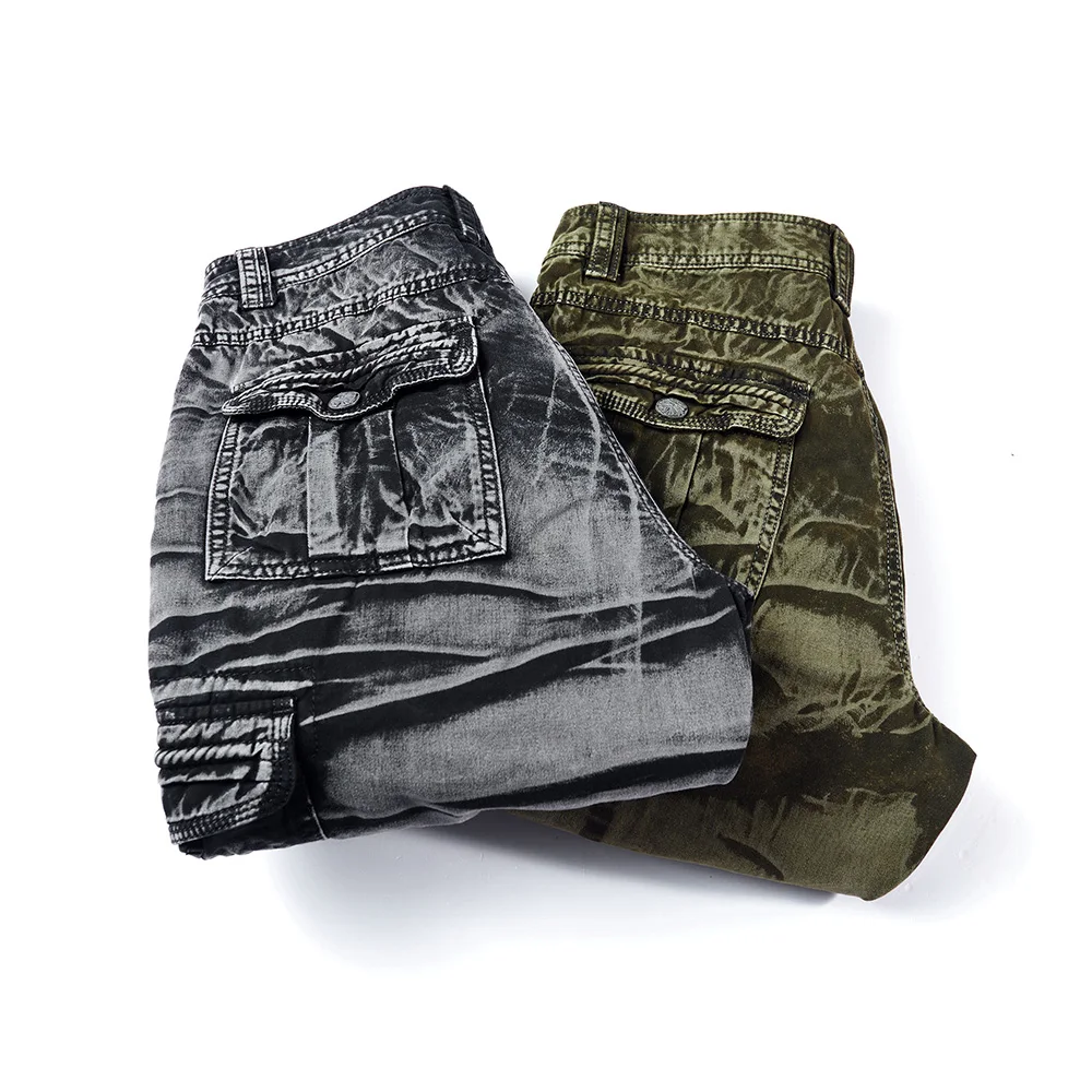 2021 Trend New Style Men\'s Fashion Warmth Youth Motorcycle Nice Cotton Material Leather Hiphop Cargo Pants/Sweatpants/Trousers/