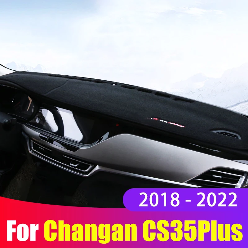 

For Changan CS35 CS35Plus 2012-2016 2018-2021 2022 Car Dashboard Cover Mat Sun Shade Pad Instrument Panel Carpets Accessories