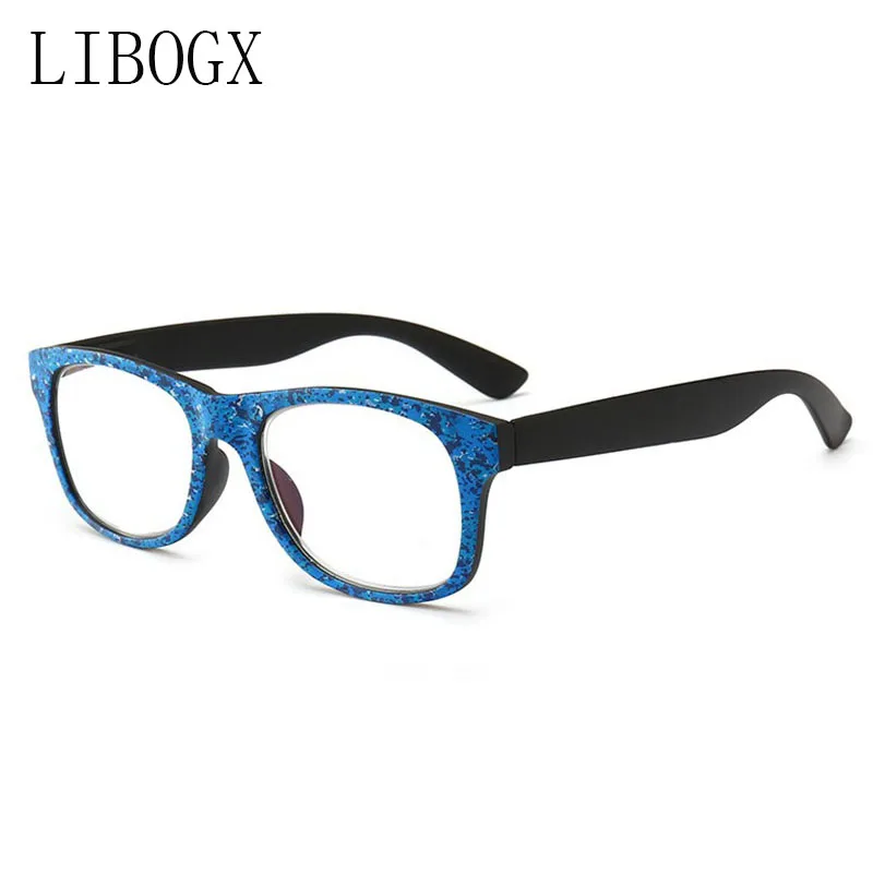 

LIBOGX Anti-Blue Reading Glasses Women's New Fashion UV400 Anti-Radiation Reading Glasses Men