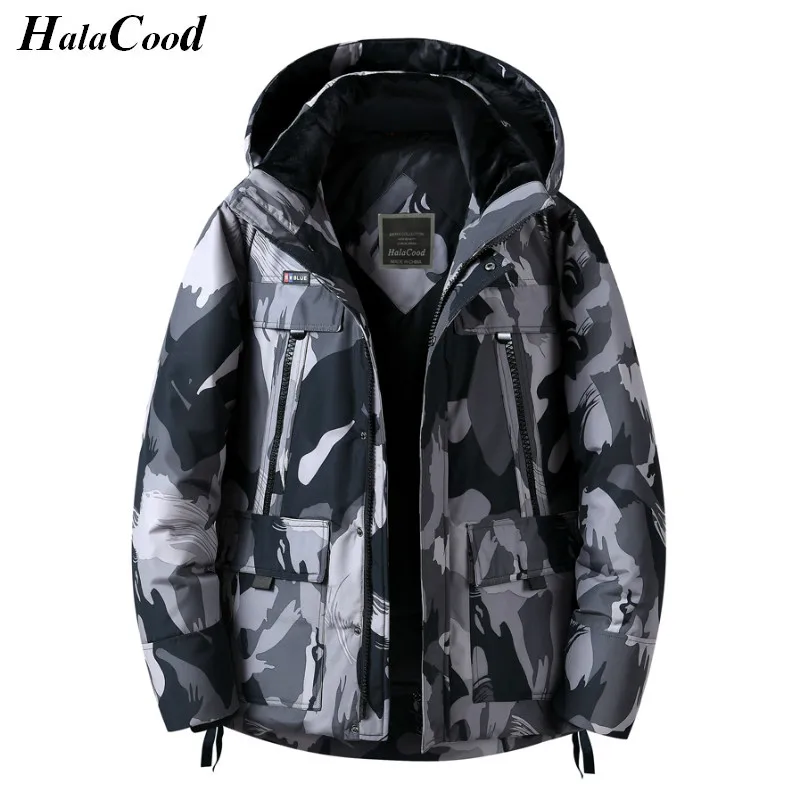 

Fashion Brand Quality Men Parkas Winter Down Coat White Duck Down Jacket Plus Size Winter Down Jackets Men Hooded Outerwear Coat