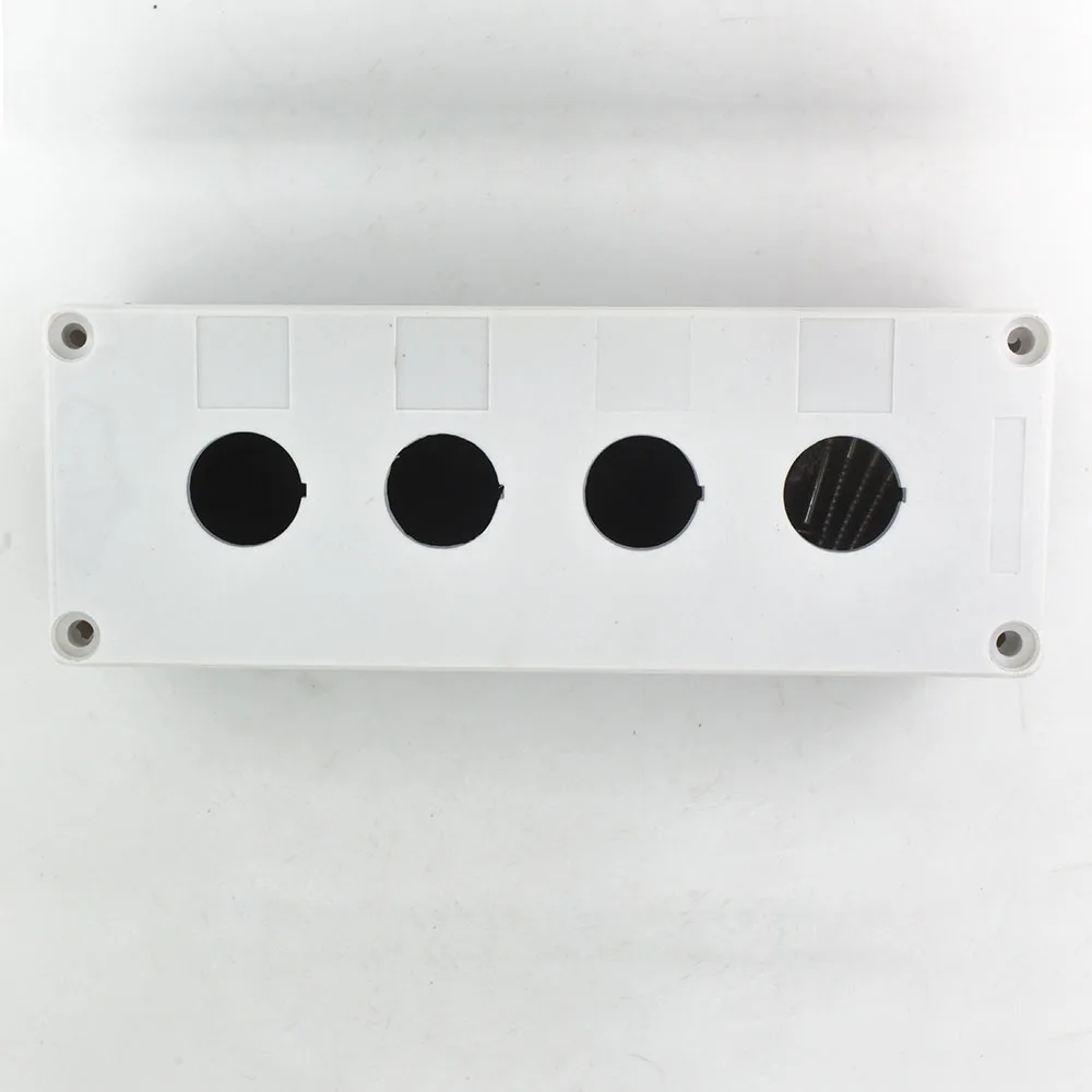 BX4-22 4 hole push button switch box for 22mm mounting hole push button