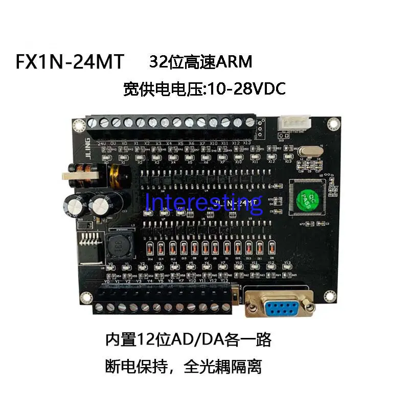 

Plc FX1N-24MT Can Directly Drive Solenoid Valve 12 O'clock in and Out