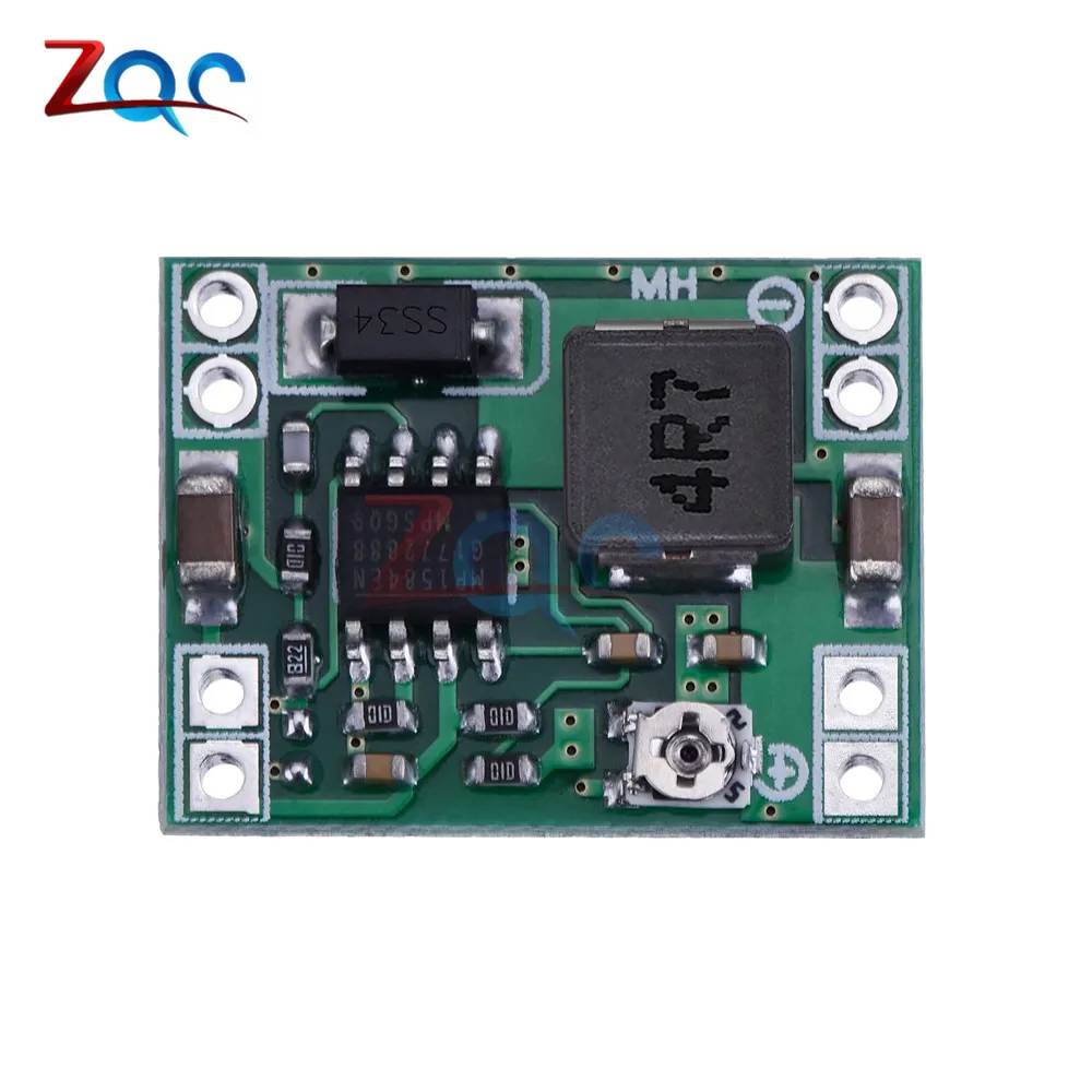 Mini MP1584EN DC-DC Buck Converter Adjustable Power Supply Module 24V to 12V 9V 5V 3V 3A for Arduino