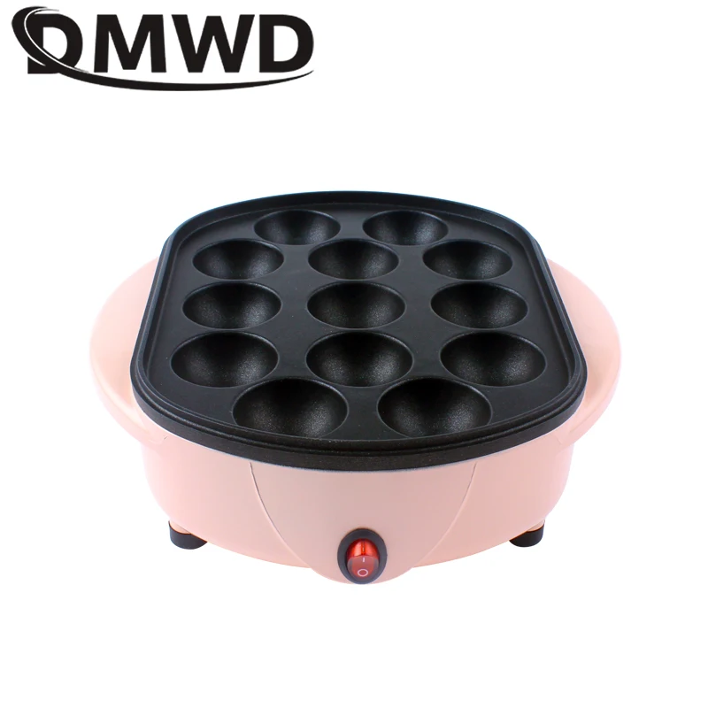 Small Octopus Balls Machine Mini Takoyaki Maker Multifunction Eggs Hamburger Machine Crepe Baking Pan Electric Cake Pie Grill EU