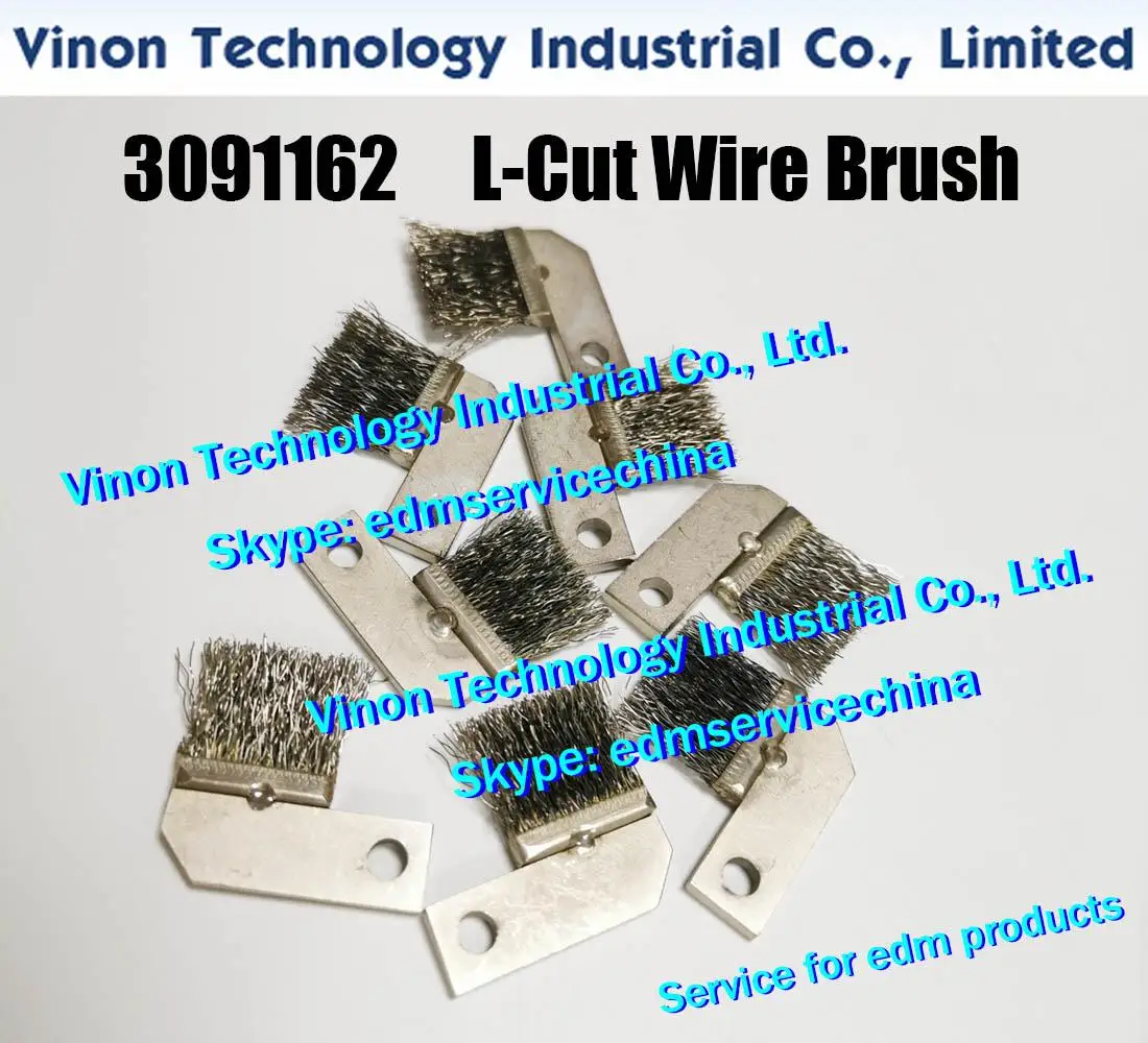 

3091162 edm L-Cut Wire Brush (Stainless Steel type) for S odick AQ750L Wire Brush Wire EDM Repair Parts 3091293, 435928, 0620984