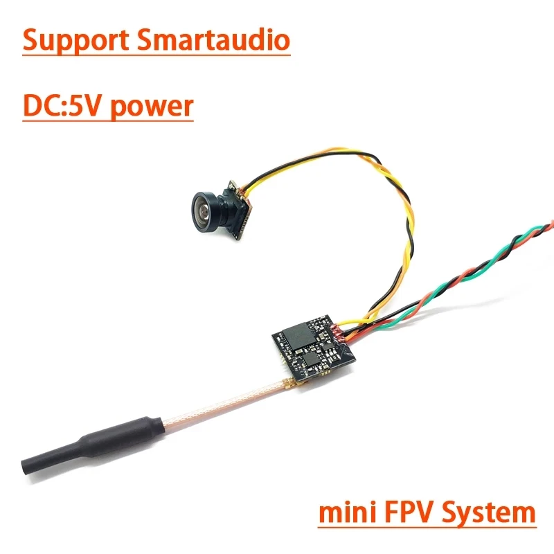 

FPV System 5.8Ghz 40CH 25/100mW FPV Transmitter with smartaduio CMOS 800TVL FPV Camera for Drone Like Tiny Whoop Blade Inductrix