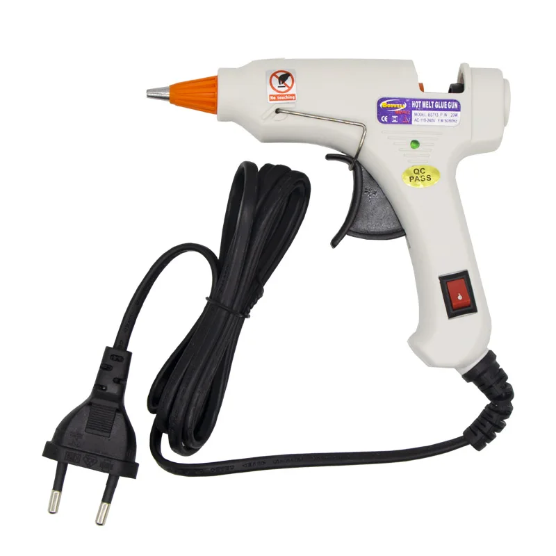 20W Hot Melt Glue Gun Mini Home Craft DIY Hot Glue Gun 7mm Glue Sticks Gun UK AU Plug Hot Glue Gun