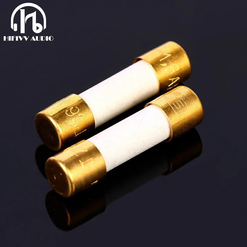 1PCS 5*20 HIFI 스위스 퓨즈 오디오 전력 증폭기 소켓 단결정 실버 나노 퓨즈 플레이어 소켓 고속 블로우 튜브 퓨즈