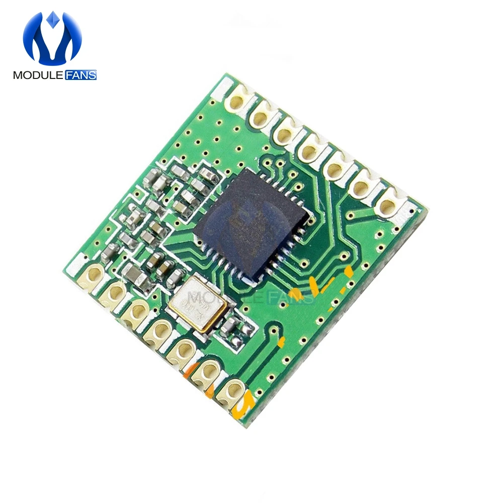 HopeRF 868Mhz Wireless RF Transceiver Capable Compatible Footprint Board Module Beyond RFM12B FSK GFSK MSK GMSK OOK Modulations