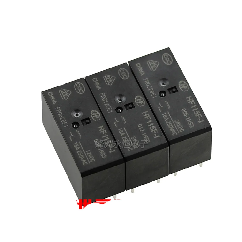 2PCS Relay  HF115F-I  JQX-115F-I-005 012 024-1HS3/1HS3A  6PIN  16A