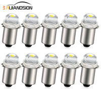 10X P13.5S PR2 MagLite LED Upgrade Bulb Lantern Torch Flashlight C/D Cell 3V 4.5V 6V 9V 18V 0.5W 2D 3D 4D 6D Nopolar Warm White