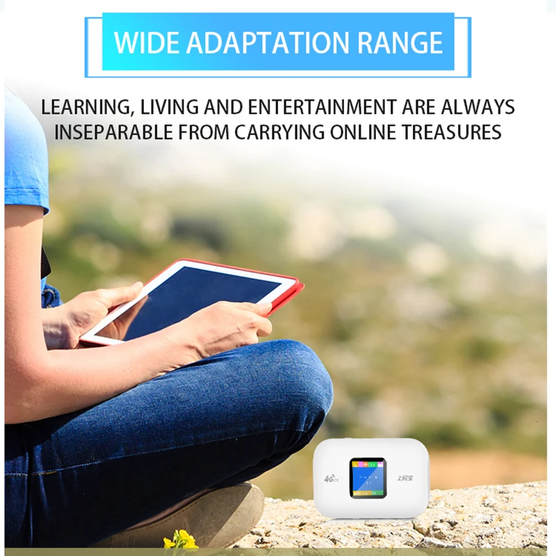 TIANJIE ปลดล็อกความเร็วสูงแบบพกพา3G 4G LTE พ็อกเก็ต Router Mobile Modem Wifi Hotspot พร้อมซิมการ์ดสล็อต