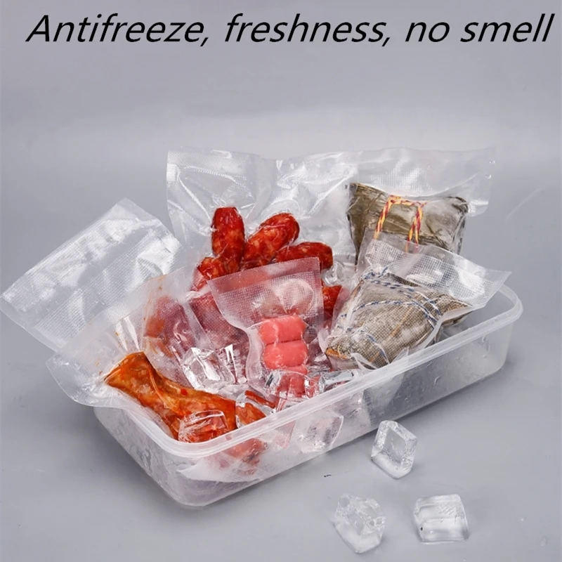 StoBag Household Vacuum Bag Food Fruit Vegetables Sealed Bag Kitchen Supplies Transparent Party Food Preservation Freshness