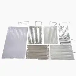 100x100 100x200 100x300 200x300 300x300mm 220V Aluminum Foil Heater For Refrigerator Air Conditioner Drain Electrical Wire