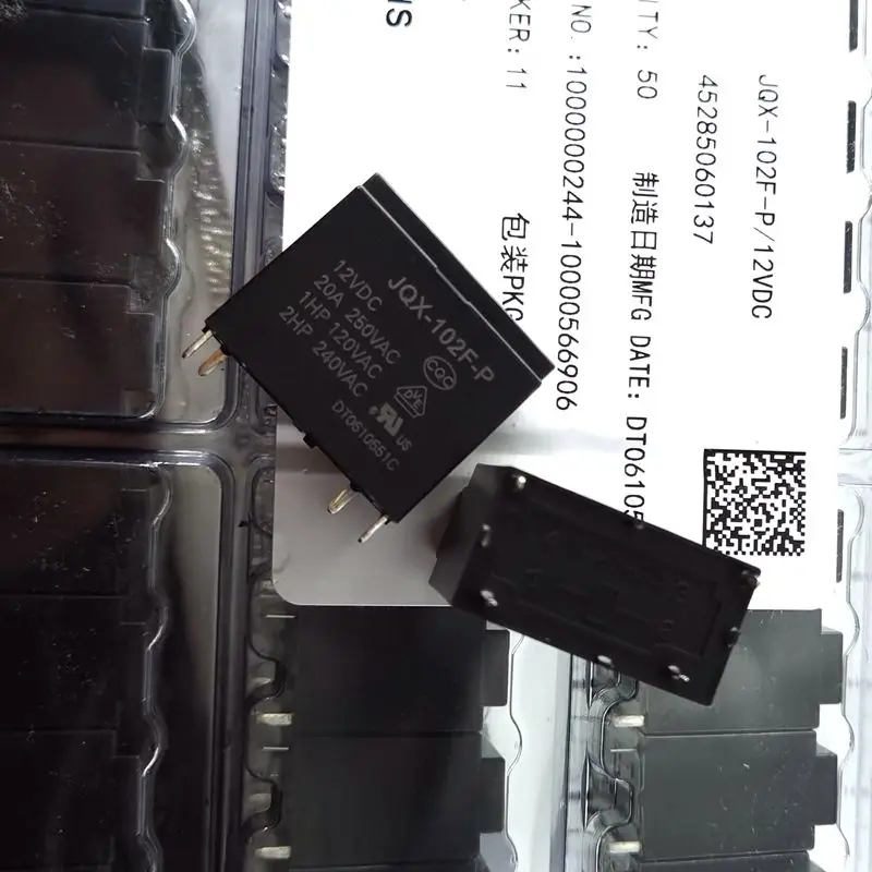 JQX-102F-P 12VDC new original