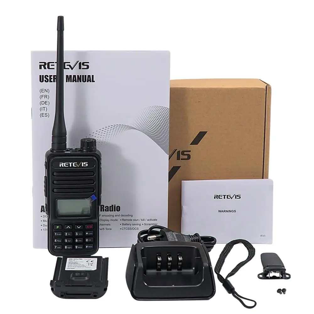 10 قطعة Retevis RT85 اسلكية تخاطب UHF VHF ثنائي النطاق هام محطات الراديو 5 واط اسلكية تخاطب الهواة راديو محمول Ht TYT UV88 uv88