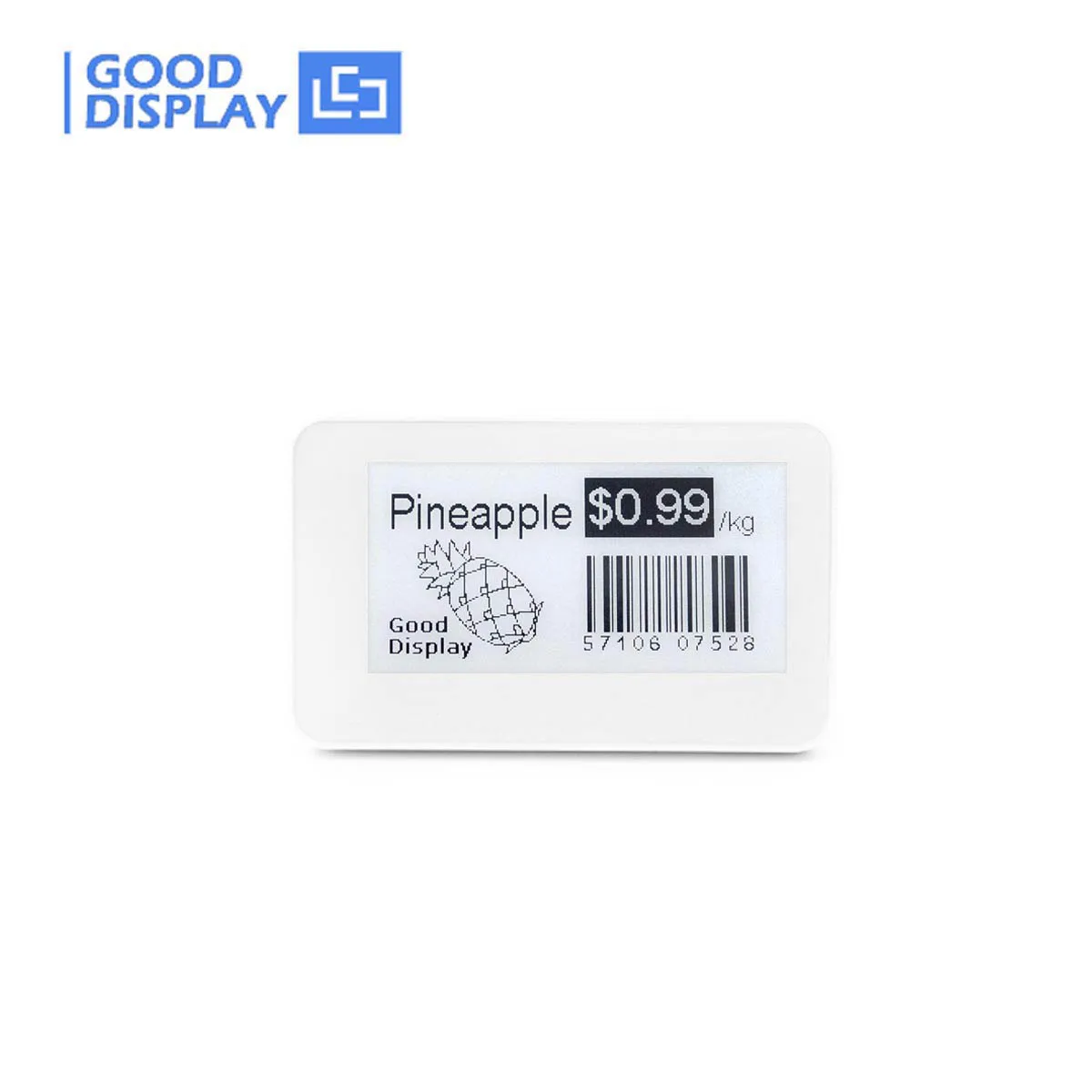 2.13 Polegada sem fio passivo NFC-Powered E-Paper Display E-Ink ESL Tag Sem necessidade de bateria Produto de comércio eletrônico