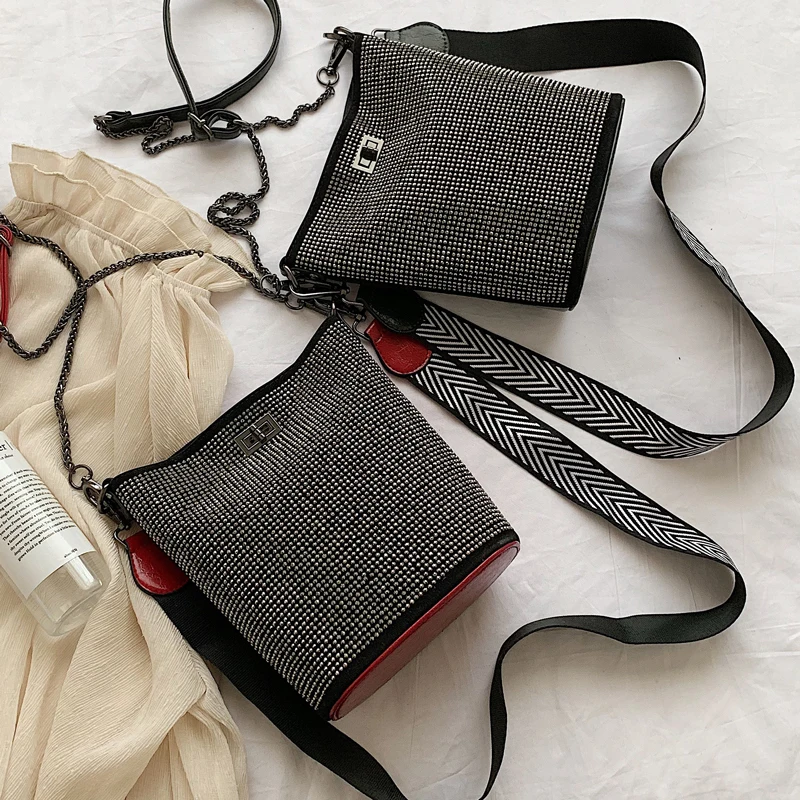 2021 Spring New Arrival Diamond Women Bag Fashion Handbag Luxury Leather Shoulder Bags Small Crossbody Bags For Women Brand Sac