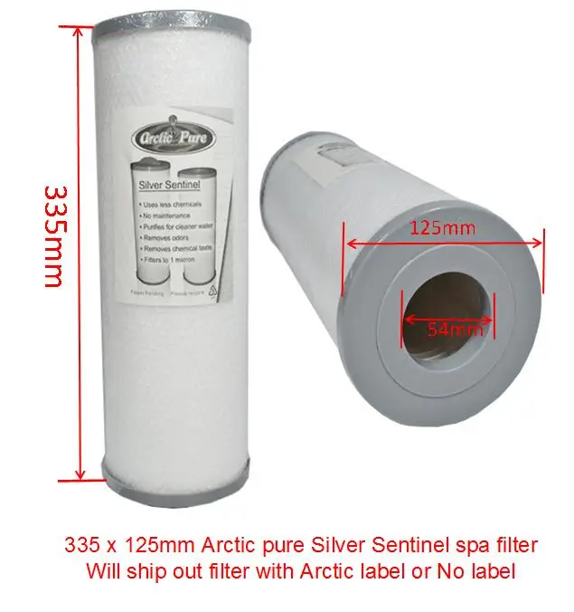 

Czech hot tub filter good quality spa Meltblown filter 33.5cm x 12.5cm fit Arctic spa + cheap price + durable