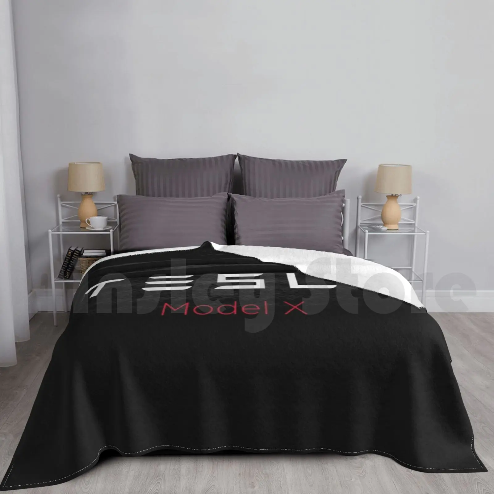 Tesla Motors Model X Blanket Fashion Custom Coffee Tesla Tesla Motors Electric Vehicle Tesla Model S Tesla Model