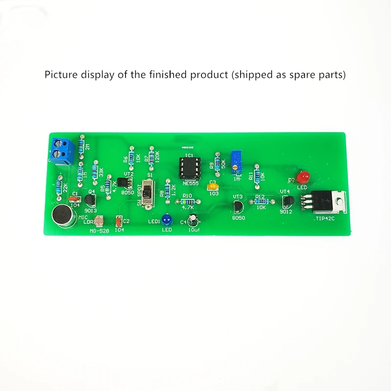 Acousto optic control lamp circuit electronic product assembly copy board welding Kit