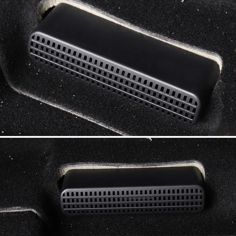 Vtear Under Seat Air Outlet Cover Interior Protection Accessories Dustproof Car Vent Trim For Geely Tugella Xingyue FY11 2023