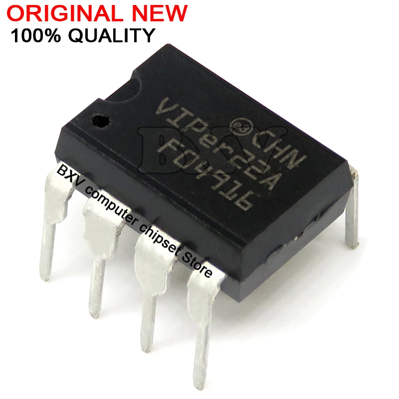 10PCS VIPER12A DIP8 VIPER12 DIP 12A DIP-8 VIPER22A VIPER22 VIPER22A VIPER16L VIPER17L DIP IC