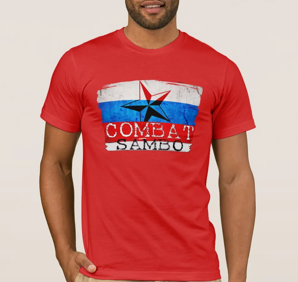 Combat Sambo Men\'s T Shirt Russian Sambo