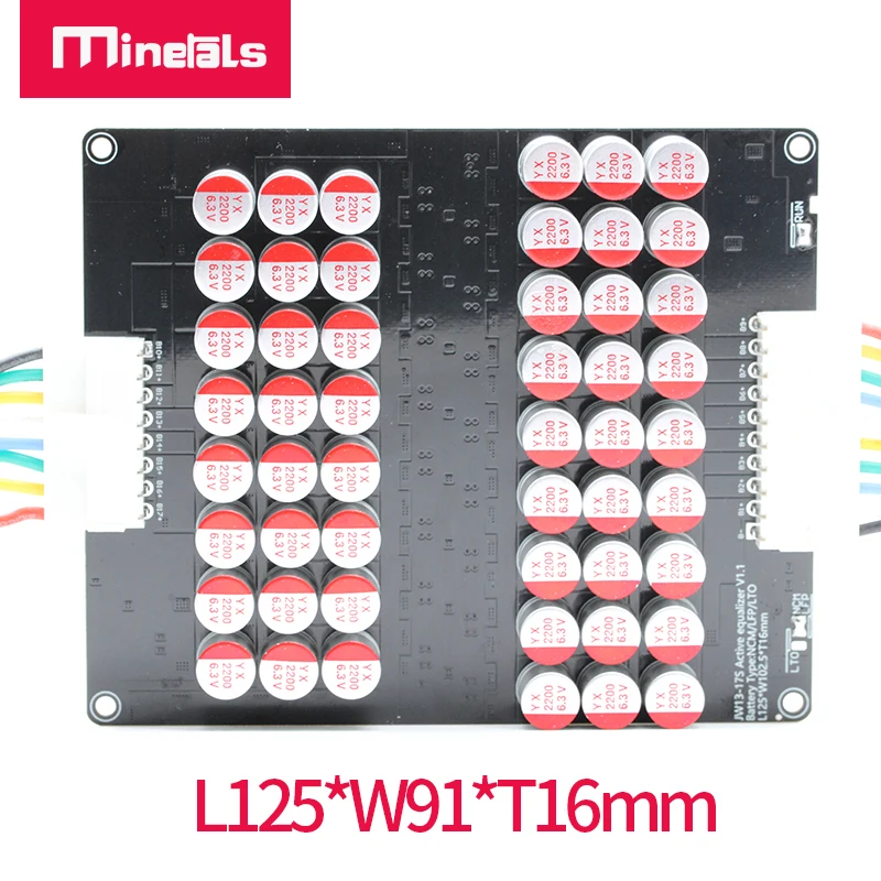 Balancer 17S 16S 5A Balance Lifepo4 Lifepo4 litowy korektor równowagi aktywnej płyta wyważająca kondensator 48V 60V 16S