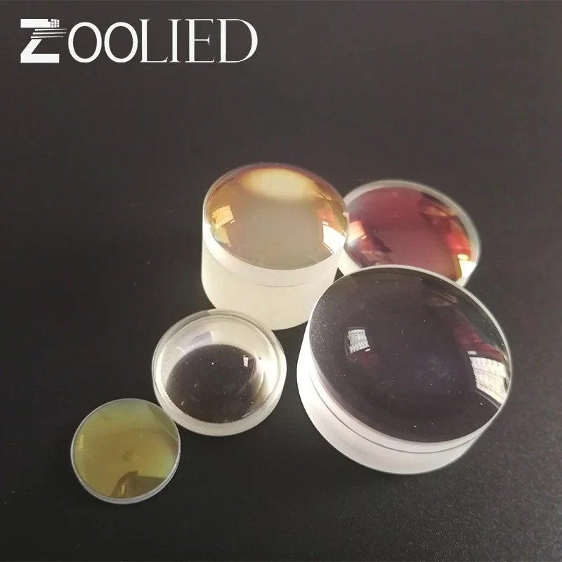 5pcs/lot Dia 9mm Focal length 13.5mm  H-ZF2 D9 F13.5mm Plano convex lens for opotical machine #170308X1