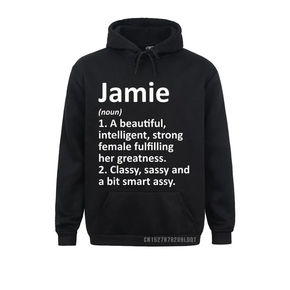 

Men Oversized Hoodies Sweatshirts Long Sleeve JAMIE Definition Personalized Name Funny Christmas Gift Sportswears