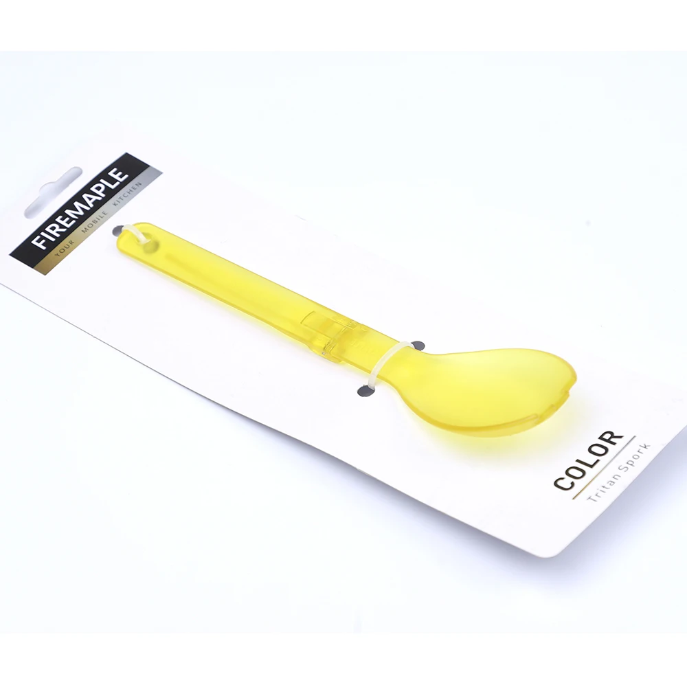 Fire Maple Color Tritan Spork Lepel Camping Draagbaar serviesgoed Wandelen Lichtgewicht diner kookgerei Vork voor reizen Backpacken