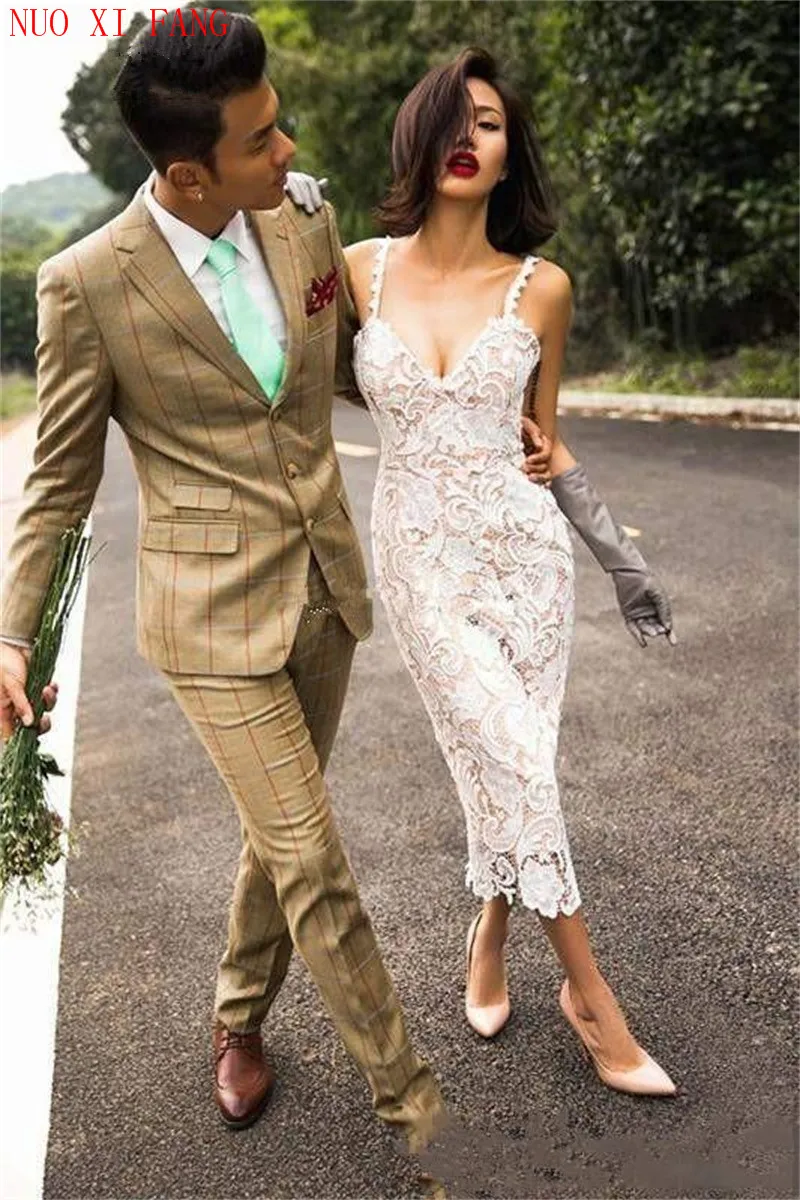 Sexy Spitze Strand Günstige Hochzeit Kleider 2022 Spaghetti Riemen Volle Spitze Mantel Bodenlangen Brautkleid Nach Maß Casamento