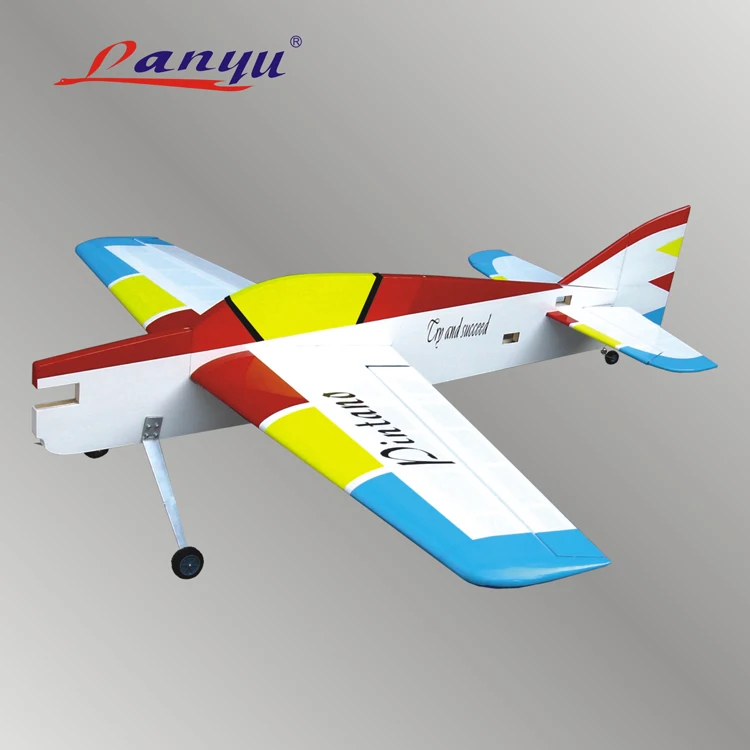 Balsa RC Airplane Pintano 46-52A Nitro Avion Model Kit without Devices