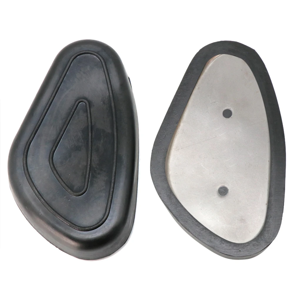 Alconstar- Black Motorcycle Fuel Tank Side Rubber Pads for BMW R51 R52 R71 R72 R75 For Ural M71 M72 for CJ-K750 K750 Racing