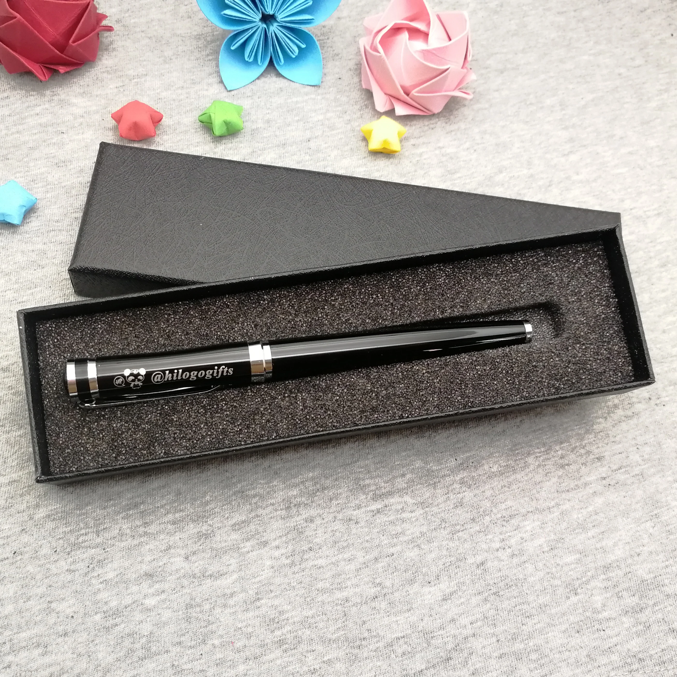 

Good writing gel pen with name personalized birthday gift for son customized free with his name text