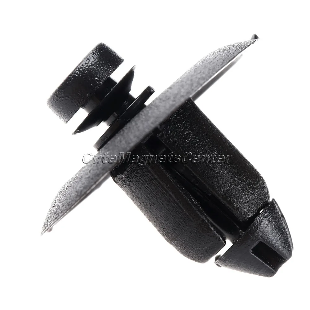 50Pcs 9Mm Hole Push-Type Retainer พลาสติก Rivets สำหรับ Chrysler รถกันชน Fender Cover Trim แผงคลิปยึดอัตโนมัติ