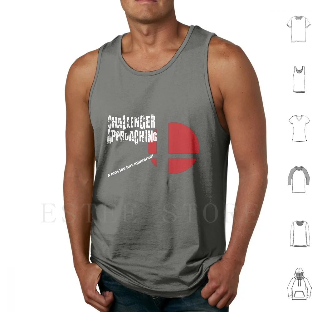 Super Smash Bros : Challenger Approaching! ( 3ds Style ) Tank Tops Vest Sleeveless Smash Bros Super Smash Super Smash