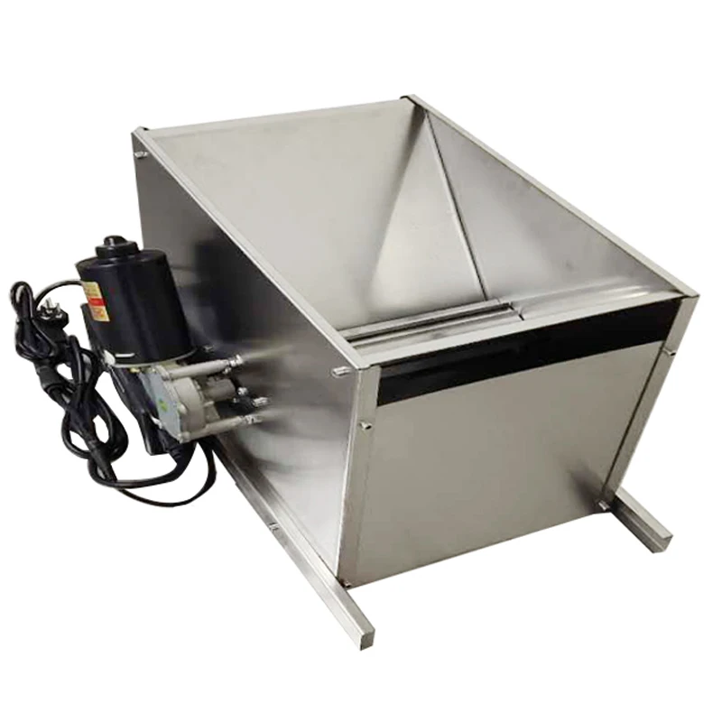 كسارة العنب الكهربائية 304 الفولاذ المقاوم للصدأ أداة النبيذ الفاكهة النبيذ المخمرة ذاتية آلة سحق صغيرة