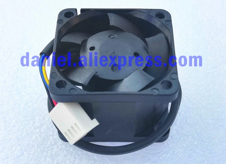 Original DV04028B12U 12V 0.66a 4028 dual ball motherboard 4-pin adjustable speed fan