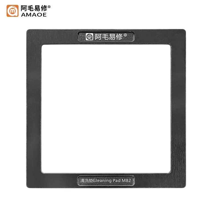 100 Stks/partij Telefoon Scherm Reinigingsdoekje Stofvrij Film Wit Vegen Doek 10Cm * 10Cm Chip Cleaning pad Mobiele Telefoon Reparatie Tools