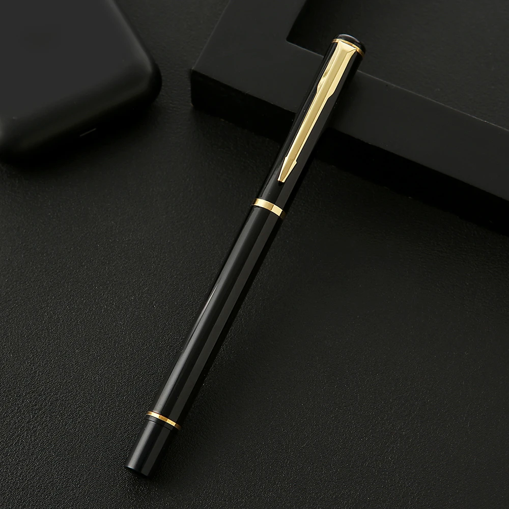 Guoyi A111 Luxe Staal Shell Gel Pen Metalen High-End Business Kantoor Geschenken En Corporate Logo Maatwerk Handtekening Pen