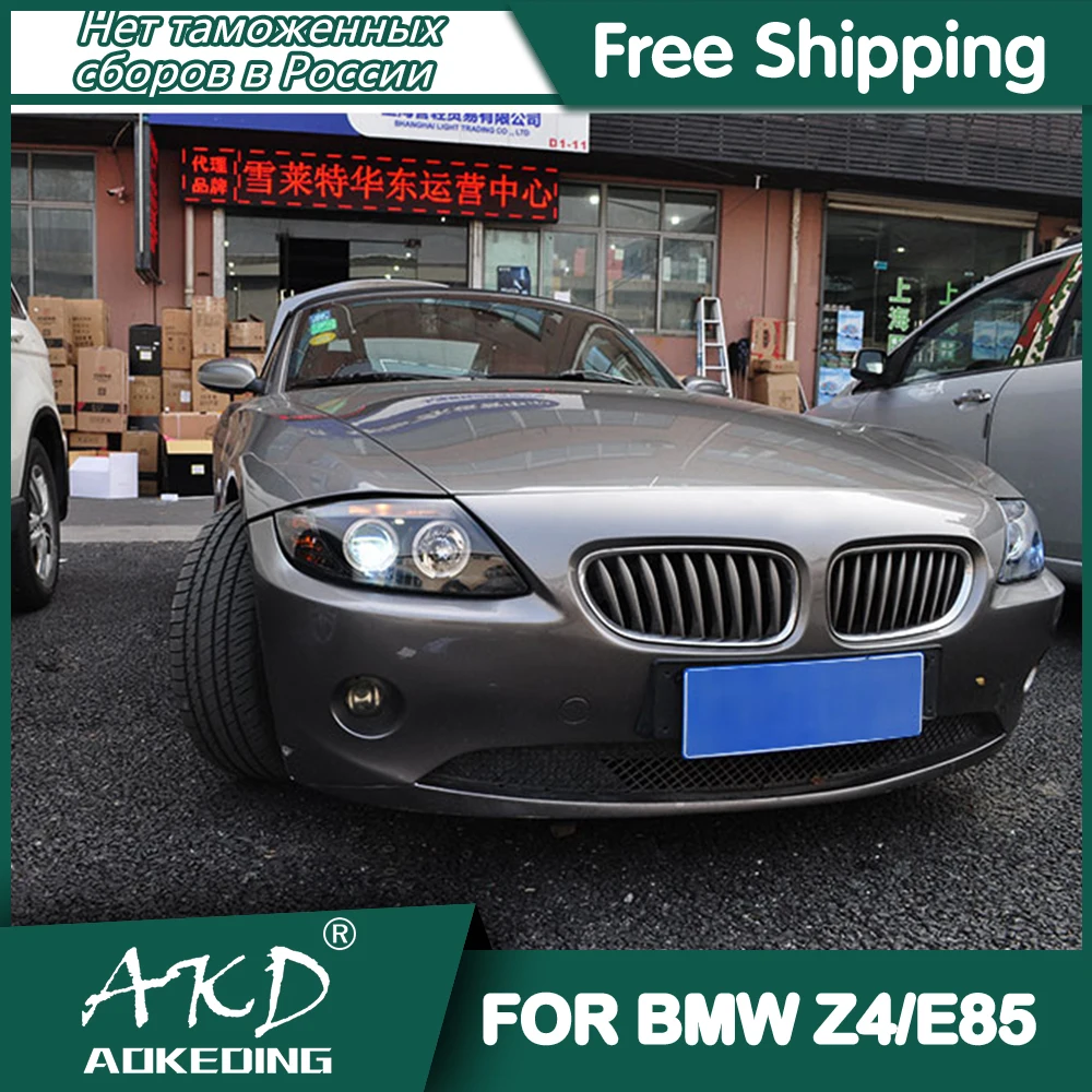 

For BMW Z4 E85 Headlights DRL Day Running Light LED Bi Xenon Bulb Fog Lights Car Accessory BMW Z4 E85 Head Lamp