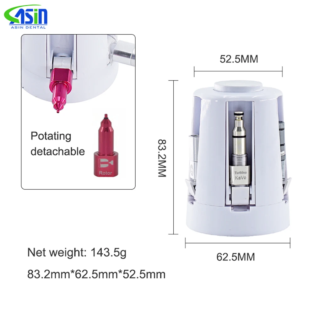 Dental equipment dentist handpiece care lubricator spray cover hood portable unit easy to lubricate