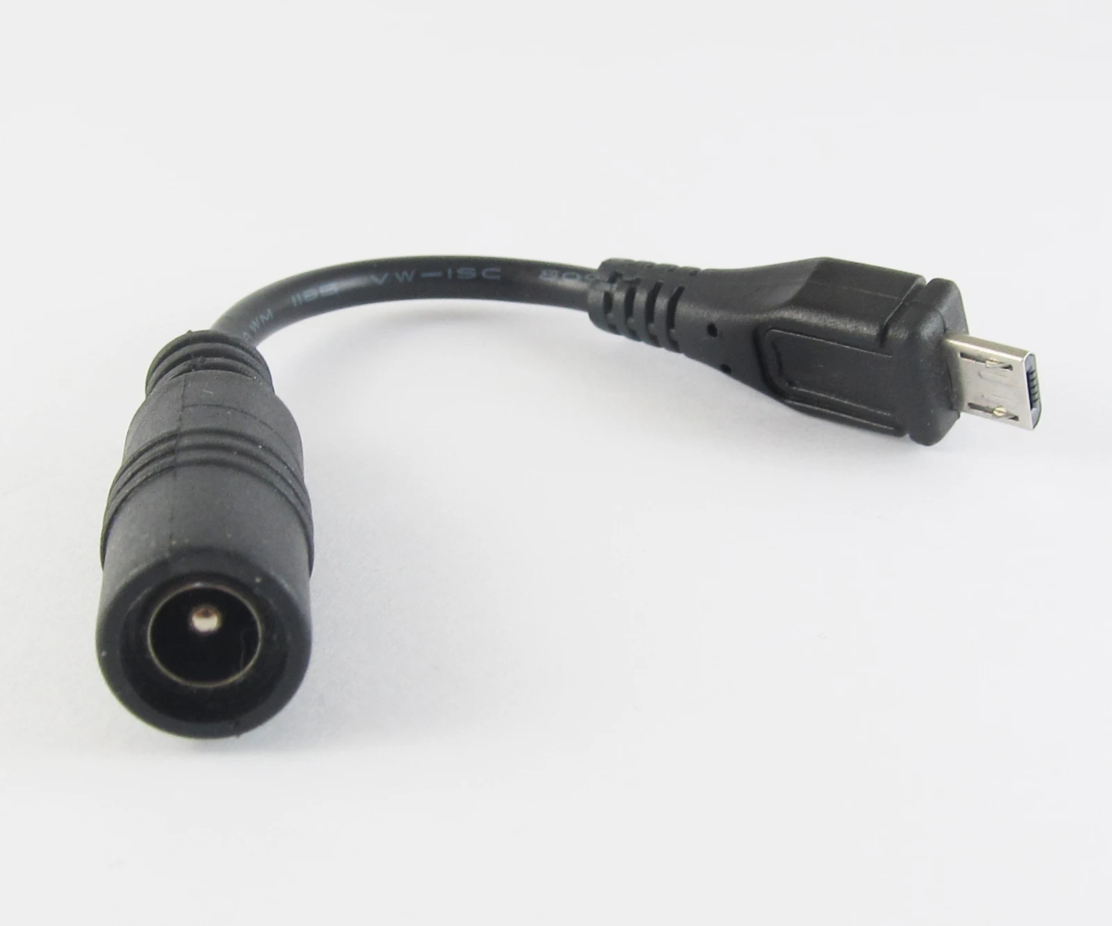 1pc 5.5x2.1mm DC Female power Supply Adapter to Micro USB Plug Cable 12cm Item No.: 4-0142