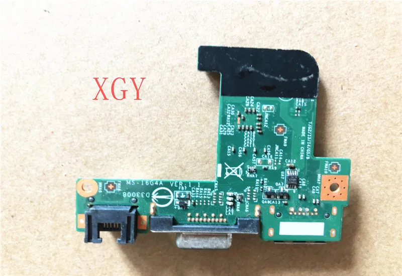 Original FOR MSI Fx603 network card port USB VGA small board Ms-16g4a Ms-16g4 VER:1.1 fully tested